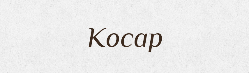 Косар — Великий тлумачний словник сучасної української мови