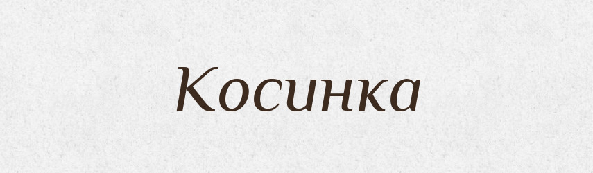 Косинка — Великий тлумачний словник сучасної української мови