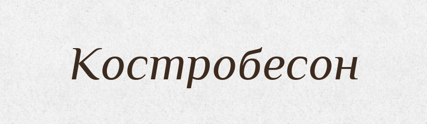 Костробесон — Великий тлумачний словник сучасної української мови