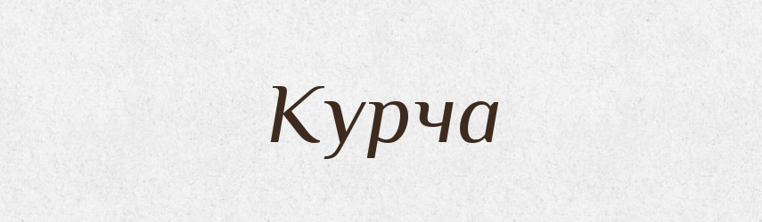 Курча — Великий тлумачний словник сучасної української мови