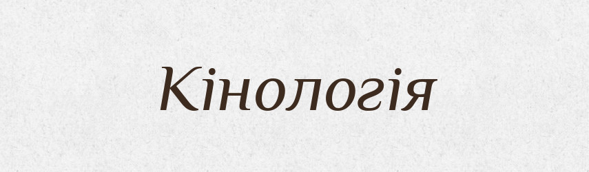 Кінологія — Великий тлумачний словник сучасної української мови