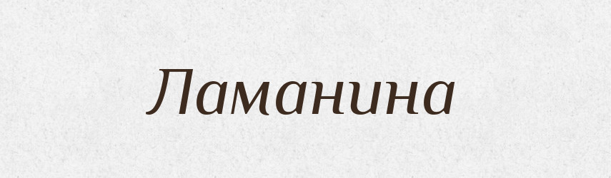 Ламанина — Великий тлумачний словник сучасної української мови