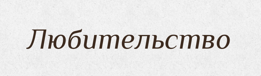 Любительство — Великий тлумачний словник сучасної української мови