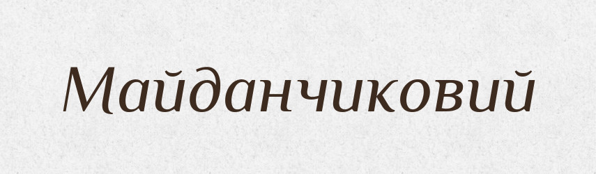 Майданчиковий — Великий тлумачний словник сучасної української мови