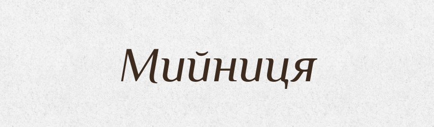 Мийниця — Великий тлумачний словник сучасної української мови