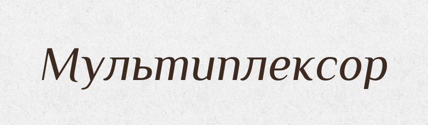 Мультиплексор — Великий тлумачний словник сучасної української мови