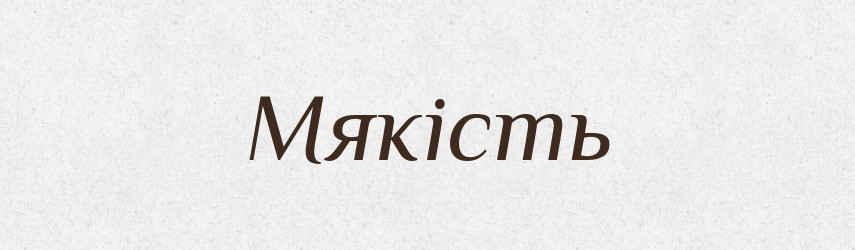 Мякість — Великий тлумачний словник сучасної української мови