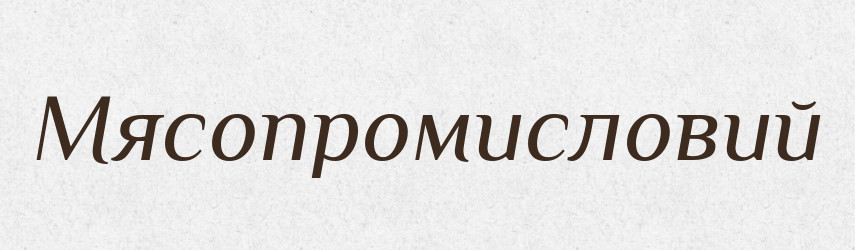 Мясопромисловий — Великий тлумачний словник сучасної української мови