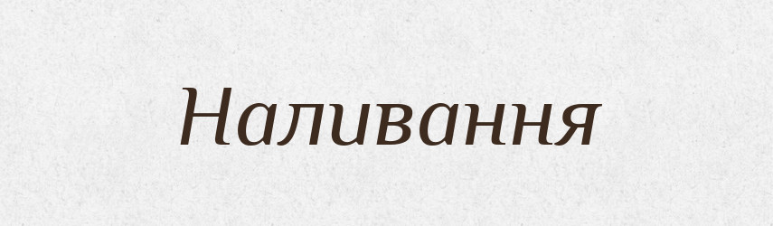 Наливання — Великий тлумачний словник сучасної української мови