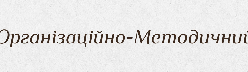 Організаційно-Методичний — Великий тлумачний словник сучасної української мови