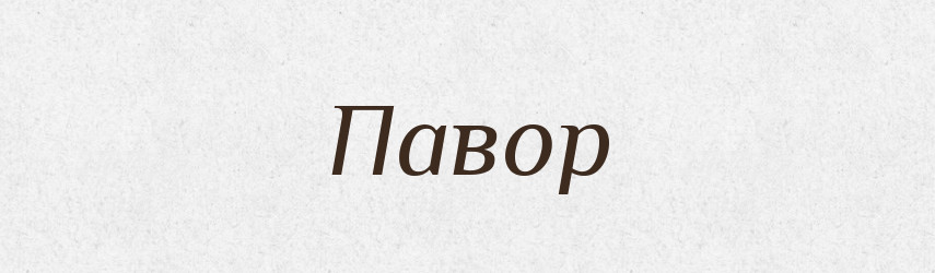Павор — Великий тлумачний словник сучасної української мови