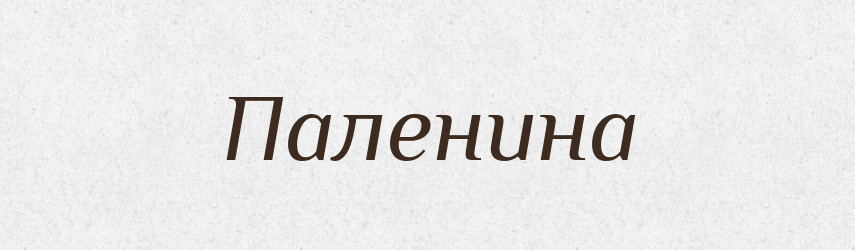 Паленина — Великий тлумачний словник сучасної української мови