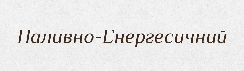 Паливно-Енергесичний — Великий тлумачний словник сучасної української мови