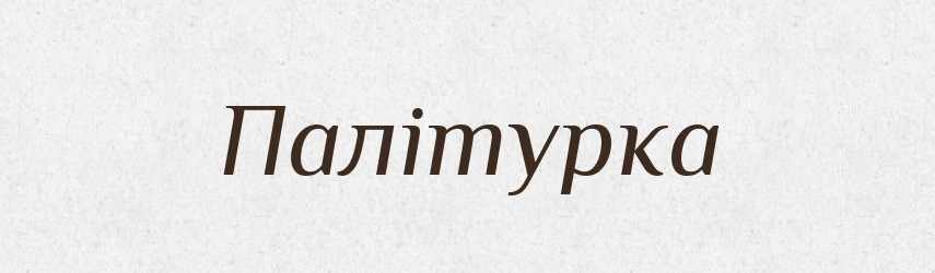 Палітурка — Великий тлумачний словник сучасної української мови