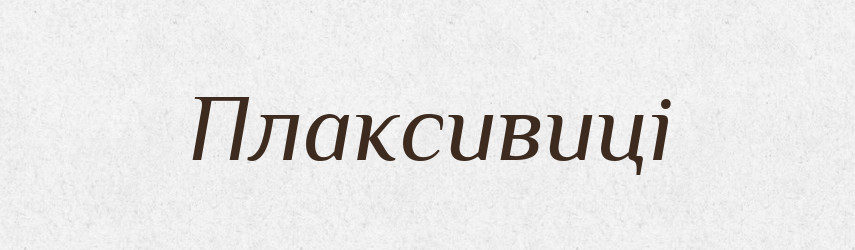 Плаксивиці — Великий тлумачний словник сучасної української мови