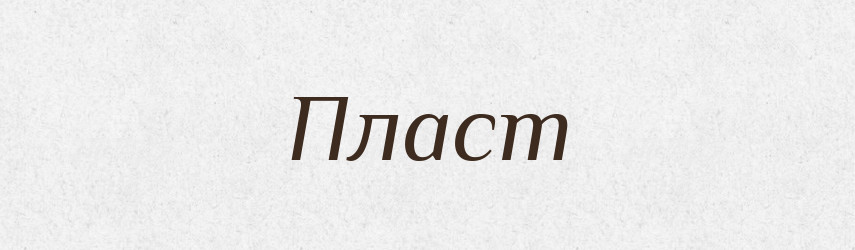 Пласт — Великий тлумачний словник сучасної української мови