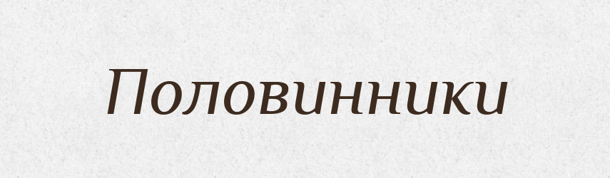 Половинники — Великий тлумачний словник сучасної української мови