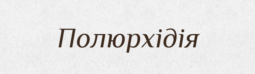 Полюрхідія — Великий тлумачний словник сучасної української мови