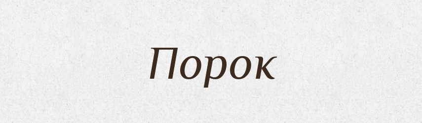 Порок — Великий тлумачний словник сучасної української мови