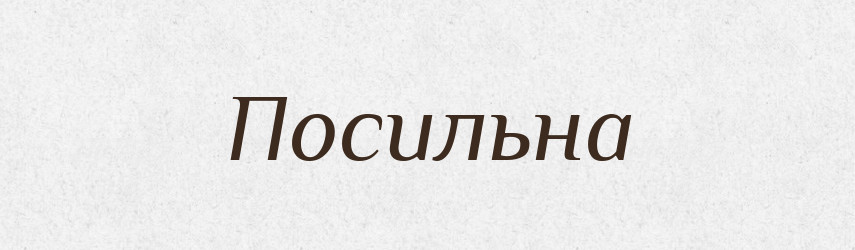 Посильна — Великий тлумачний словник сучасної української мови