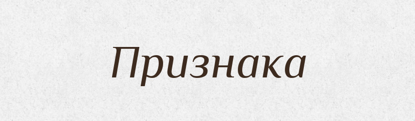 Признака — Великий тлумачний словник сучасної української мови