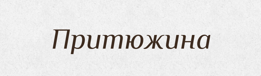 Притюжина — Великий тлумачний словник сучасної української мови