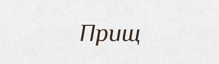Прищ — Великий тлумачний словник сучасної української мови