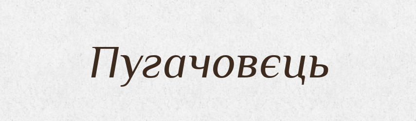 Пугачовєць — Великий тлумачний словник сучасної української мови