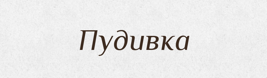 Пудивка — Великий тлумачний словник сучасної української мови