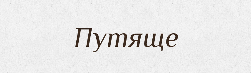 Путяще — Великий тлумачний словник сучасної української мови