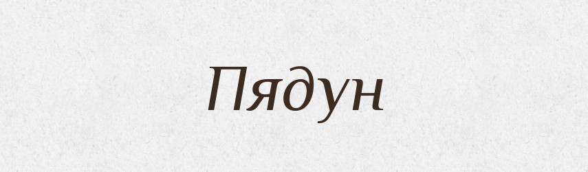 Пядун — Великий тлумачний словник сучасної української мови