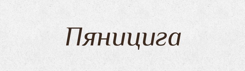 Пяницига — Великий тлумачний словник сучасної української мови