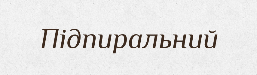 Підпиральний — Великий тлумачний словник сучасної української мови