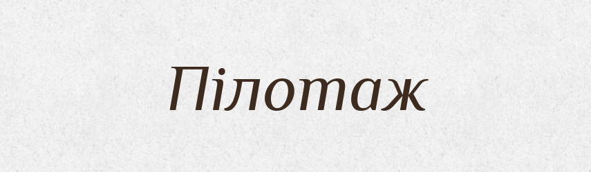 Пілотаж — Великий тлумачний словник сучасної української мови