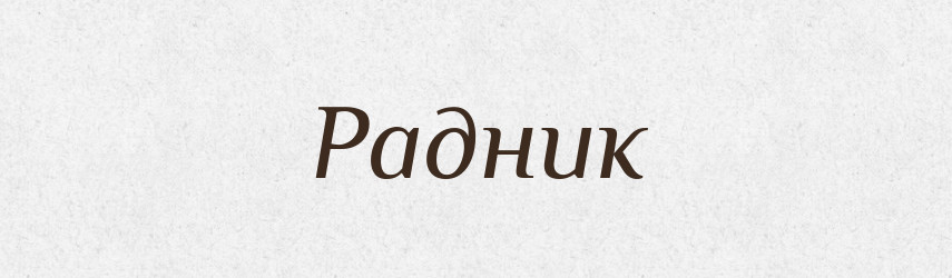 Радник — Великий тлумачний словник сучасної української мови