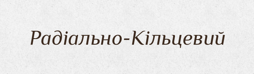 Радіально-Кільцевий — Великий тлумачний словник сучасної української мови