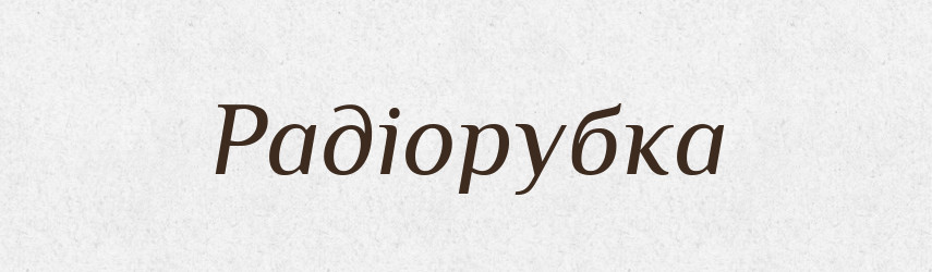 Радіорубка — Великий тлумачний словник сучасної української мови
