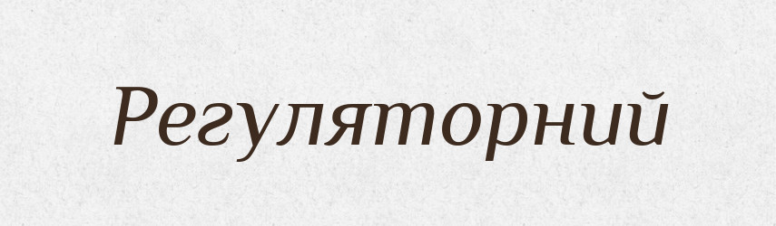 Регуляторний — Великий тлумачний словник сучасної української мови