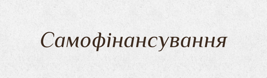 Самофінансування — Великий тлумачний словник сучасної української мови