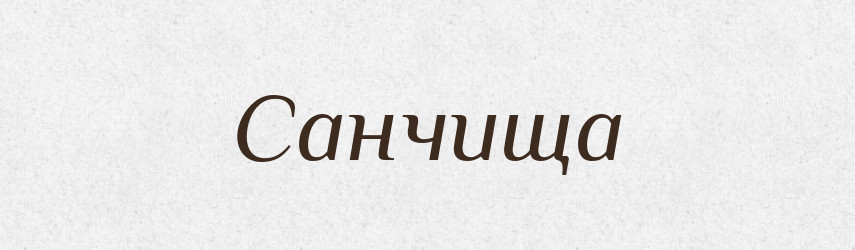 Санчища — Великий тлумачний словник сучасної української мови