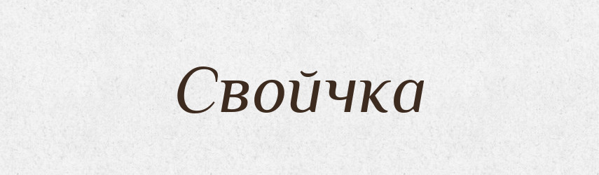 Свойчка — Великий тлумачний словник сучасної української мови