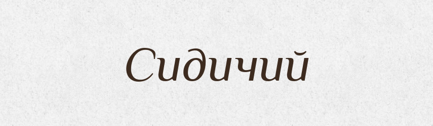 Сидичий — Великий тлумачний словник сучасної української мови