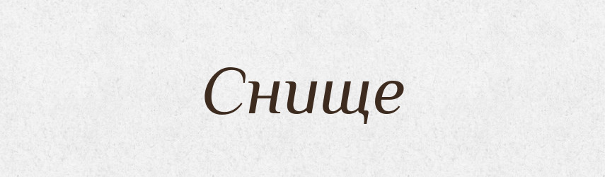 Снище — Великий тлумачний словник сучасної української мови