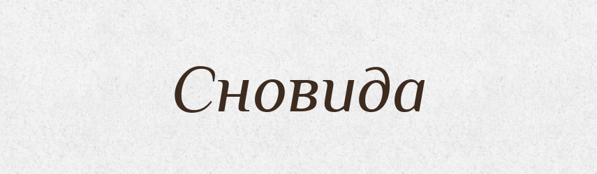 Сновида — Великий тлумачний словник сучасної української мови