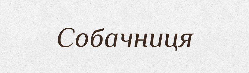 Собачниця — Великий тлумачний словник сучасної української мови