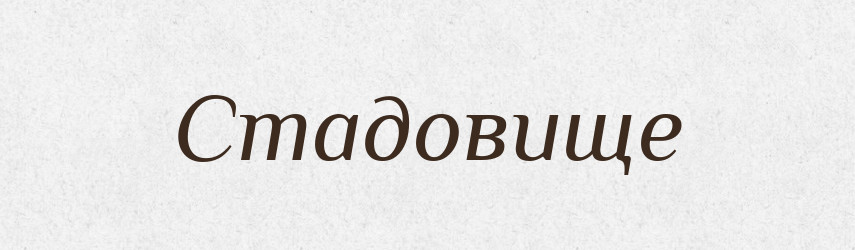 Стадовище — Великий тлумачний словник сучасної української мови