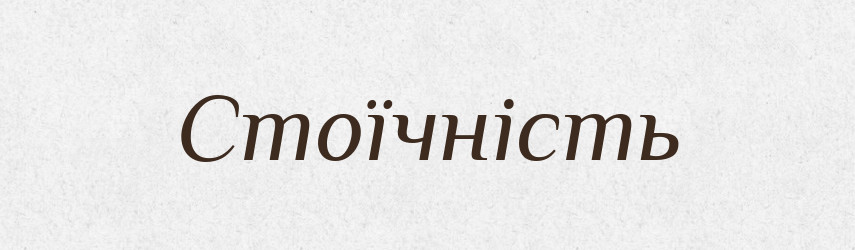 Стоїчність — Великий тлумачний словник сучасної української мови
