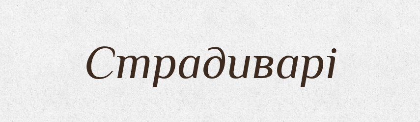 Страдиварі — Великий тлумачний словник сучасної української мови