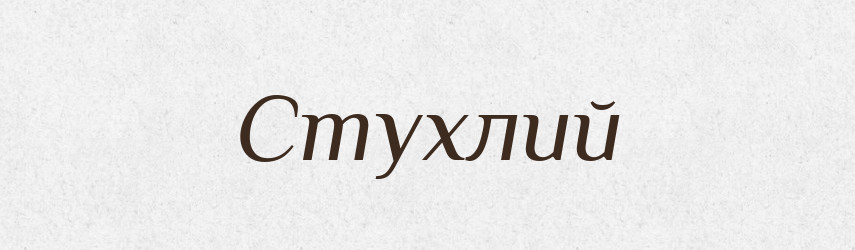 Стухлий — Великий тлумачний словник сучасної української мови