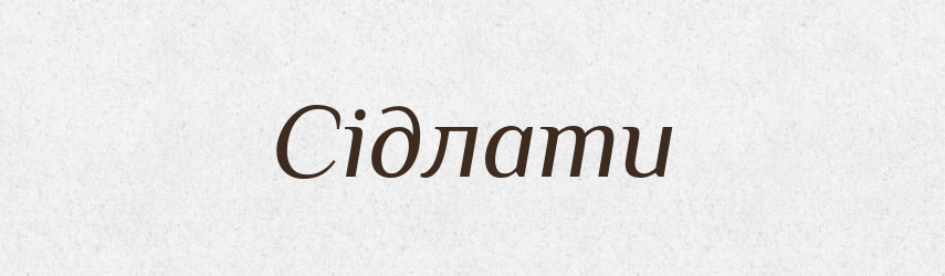 Сідлати — Великий тлумачний словник сучасної української мови